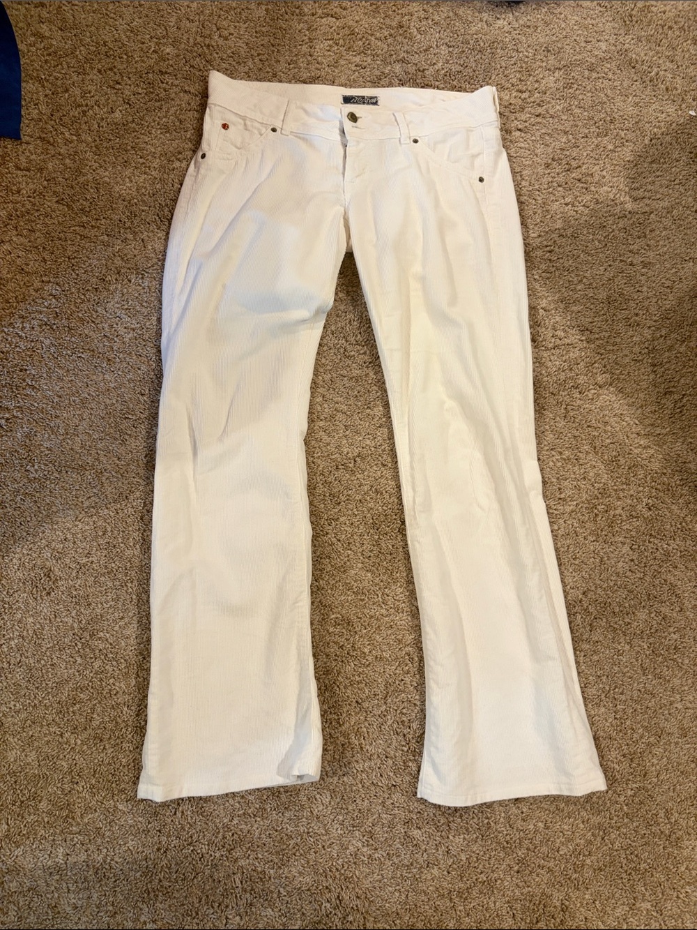 Hudson Jeans Women's White Boot Cut Pants